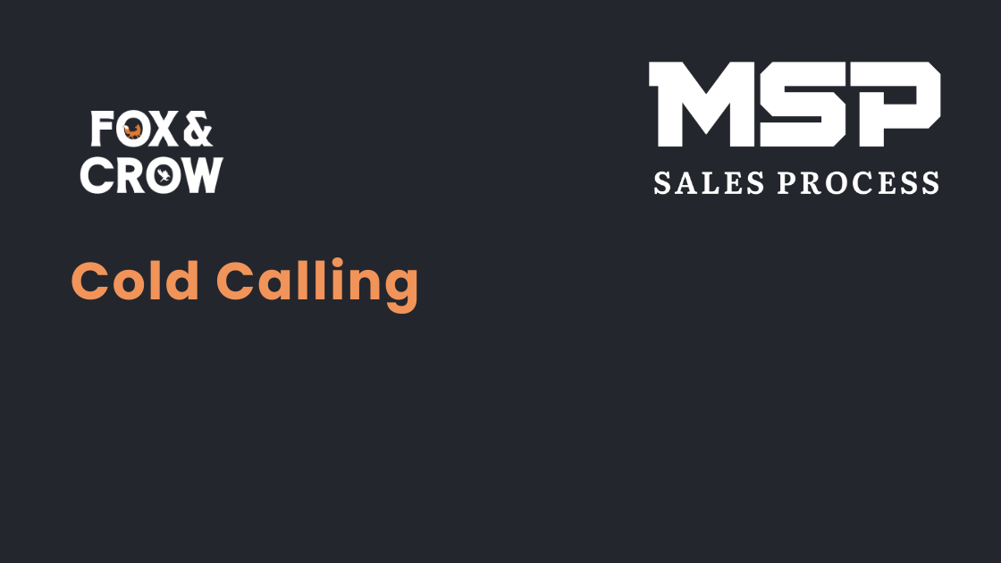 Cold Calling cold-calling