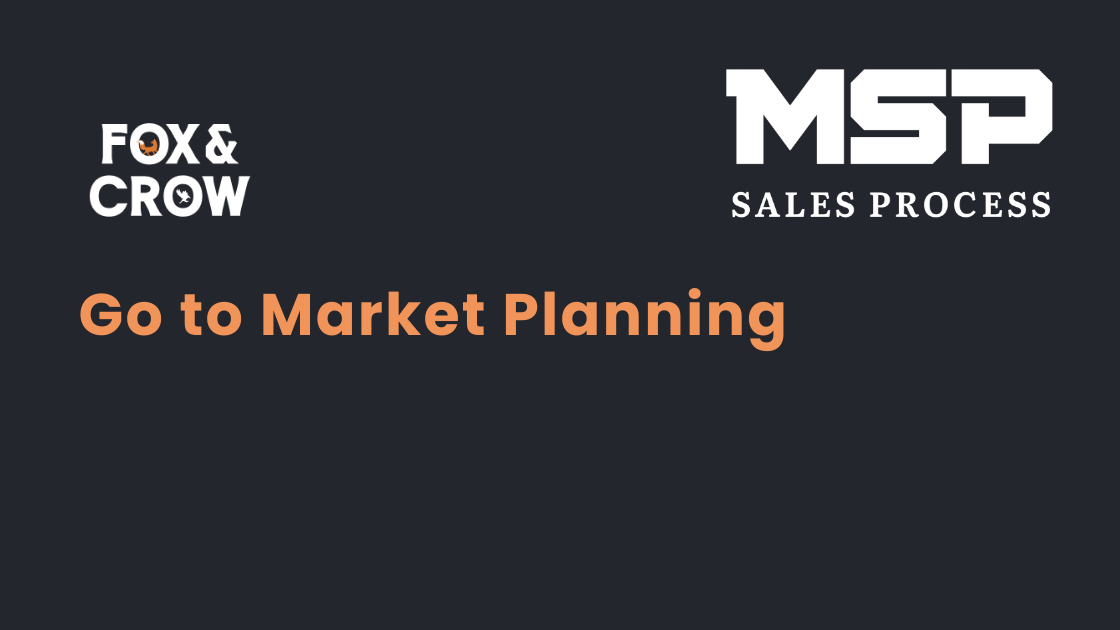 Go to Market Planning go-to-market-planning