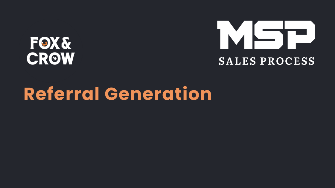 Referral Generation referral-generation